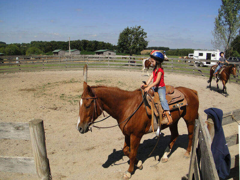 Child Riding Horse