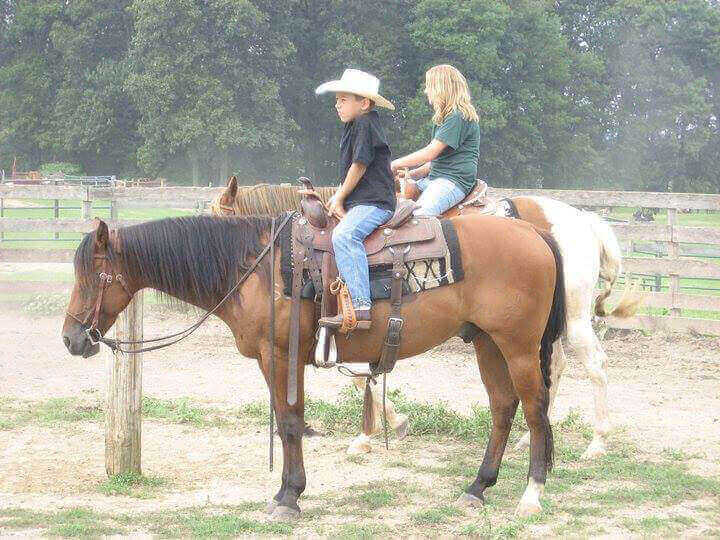 People Riding Horses